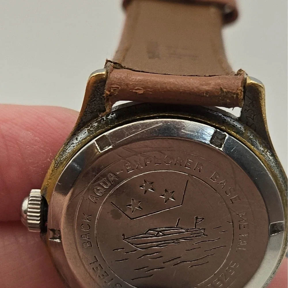 Jules Borel & Co. Mallard Aqua-Explorer Manual Wind 17Jewel Incabloc Watch.NOTES